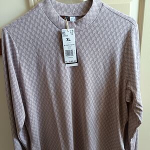 Geometric Pattern Golf Shirt
